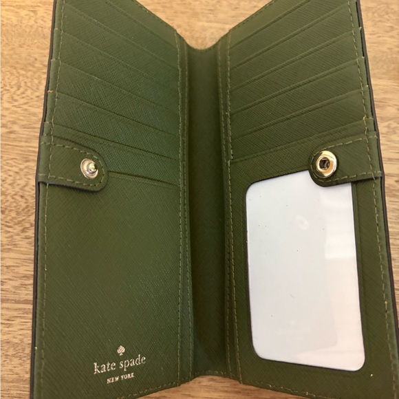 Kate Spade Eva Modern Feather Wallet NWOT - Picture 3 of 5